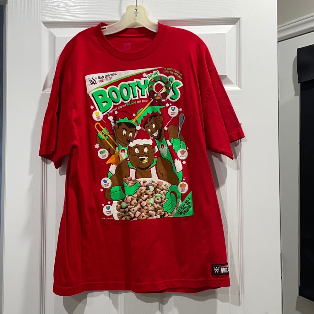 WWE BOOTY O’s Christmas shirt! XL 
Worn once